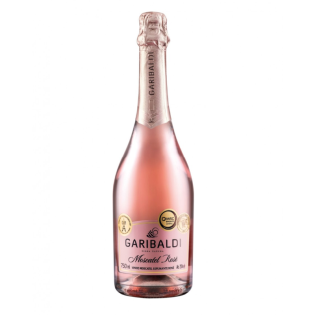 Espumante Garibaldi Moscatel Rosé