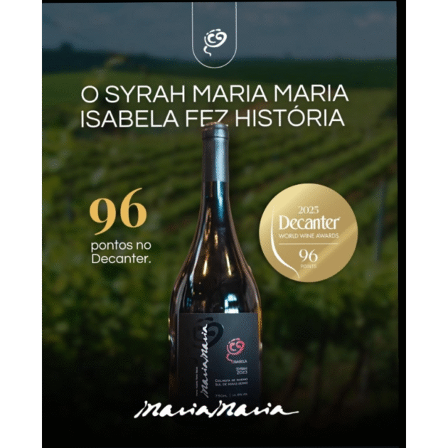 Vinho Maria Maria Isabela Syrah 2023 - Imagem 2