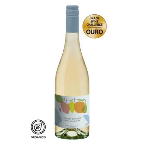 Vinho Mediterranico Terre Siciliane Pinot Grigio IGT 2023